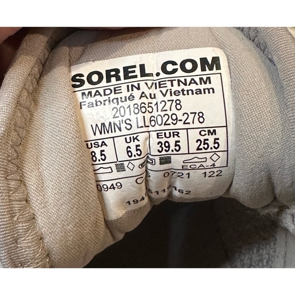 Sorel Women’s Explorer Blitz Stride Strap Shoes Size 8.5 - Picture 6 of 8
